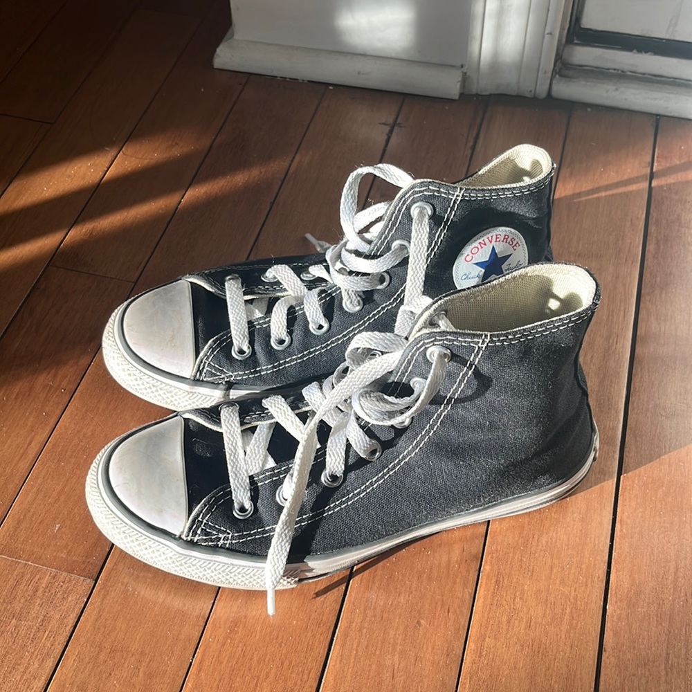 Black Classic High Top Converse